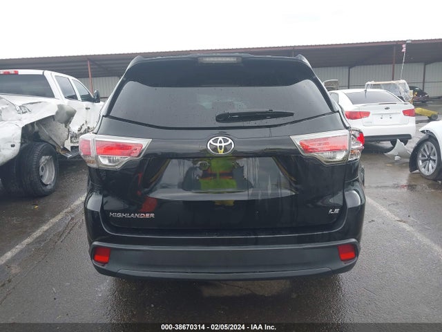Toyota Highlander Le 2015 5TDZARFH7FS012447 Image 16