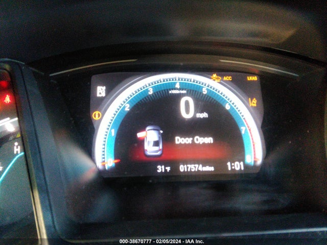 Honda Civic Lx 2020 2HGFC2F68LH527858 Image 7