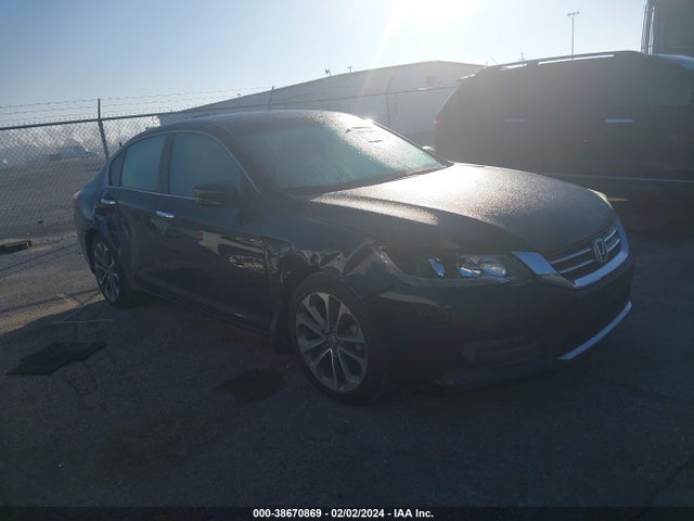 38670869 :رقم المزاد ، 1HGCR2F5XEA198557 vin ، 2014 Honda Accord Sport مزاد بيع