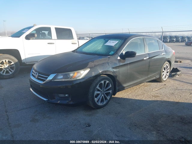 38670869 :رقم المزاد ، 1HGCR2F5XEA198557 vin ، 2014 Honda Accord Sport مزاد بيع