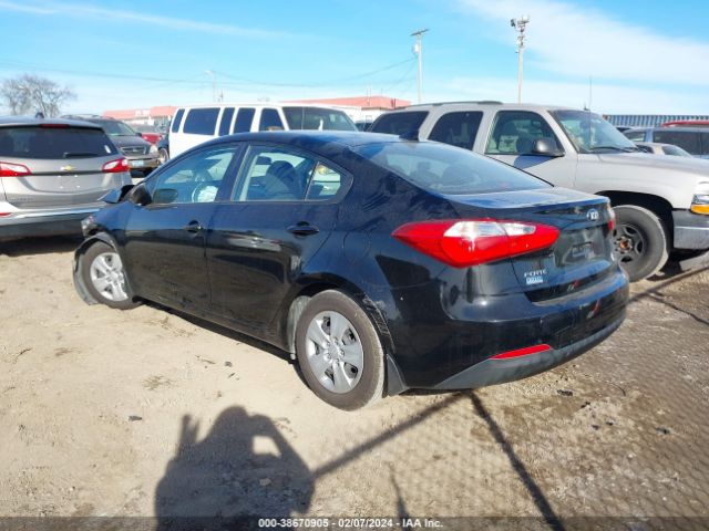 KNAFX4A67G5570569 KIA FORTE LX