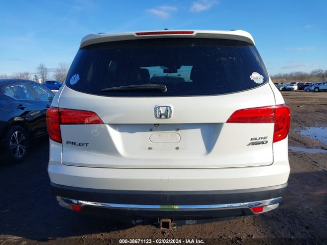 5FNYF6H02GB002014 Honda Pilot Elite