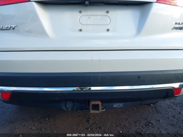 5FNYF6H02GB002014 Honda Pilot Elite