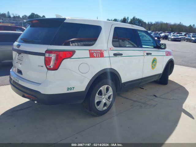 1FM5K8AR9GGD17347 Ford Utility Police Interceptor