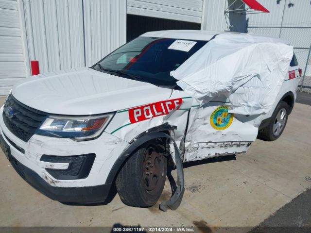 1FM5K8AR9GGD17347 Ford Utility Police Interceptor