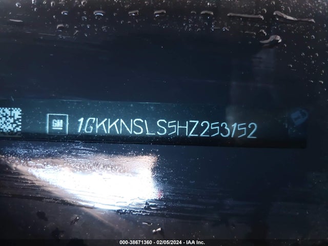 GMC Acadia Sle-2 2017 1GKKNSLS5HZ253152 Image 9