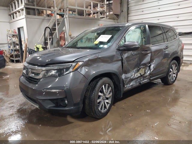 Honda Pilot Awd Ex-l 2021 5FNYF6H51MB077312 Image 2