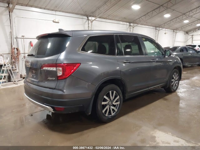 Honda Pilot Awd Ex-l 2021 5FNYF6H51MB077312 Image 4