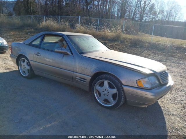 2000 MERCEDES-BENZ SL 500 WDBFA68F1YF190787