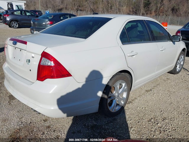 38671786 :رقم المزاد ، 3FAHP0HAXCR233308 vin ، 2012 Ford Fusion Se مزاد بيع