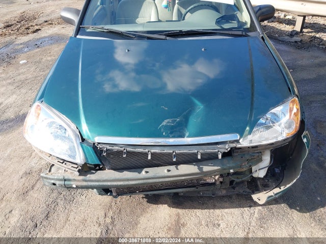 2002 HONDA CIVIC LX VIN: 1HGES16522L061152