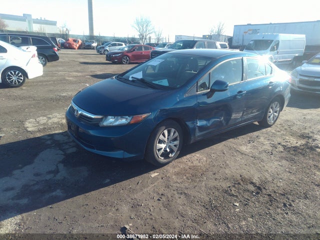 2012 HONDA CIVIC LX VIN: 19XFB2F51CE018151