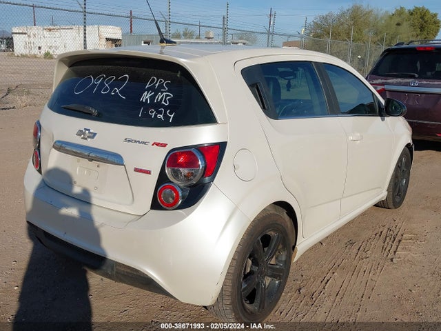 Chevrolet Sonic Rs Auto 2014 1G1JG6SB9E4240982 Image 4