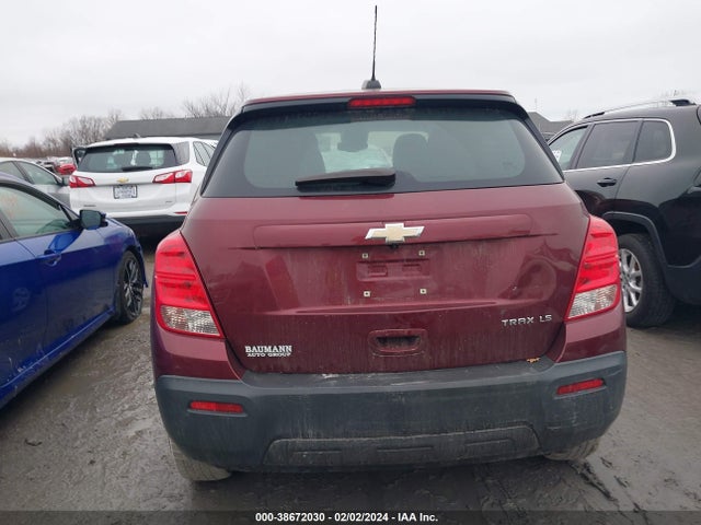 Chevrolet Trax 1ls 2016 3GNCJKSB1GL246497 Image 16