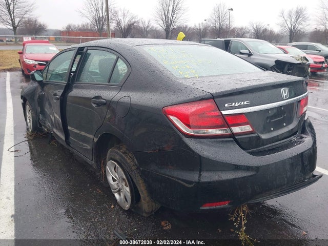 Honda Civic Lx 2014 2HGFB2F50EH539273 Image 3