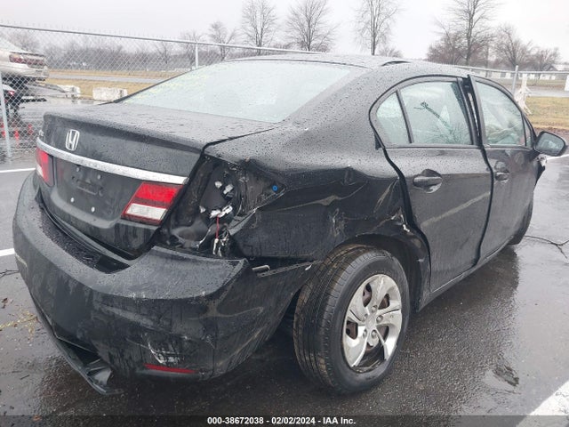 Honda Civic Lx 2014 2HGFB2F50EH539273 Image 4