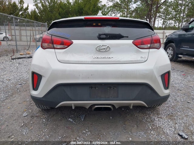2019 HYUNDAI VELOSTER 2.0 VIN: KMHTG6AFXKU013862