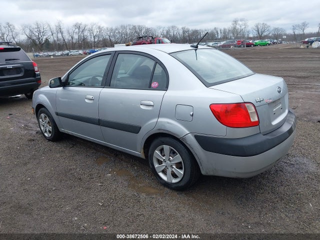 2009 KIA RIO LX VIN: KNADE223796495911