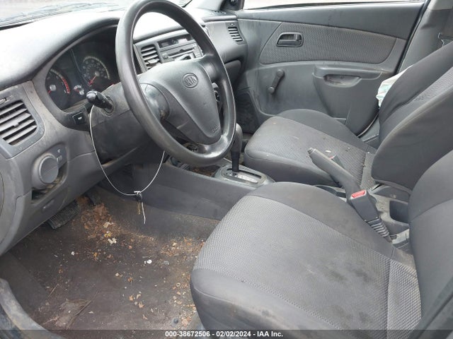 2009 KIA RIO LX VIN: KNADE223796495911