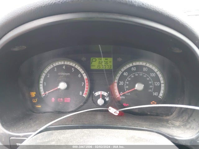 2009 KIA RIO LX VIN: KNADE223796495911