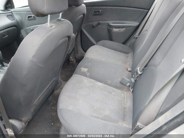 2009 KIA RIO LX VIN: KNADE223796495911