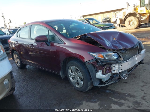 Honda Civic Lx 2015 2HGFB2F58FH518110 Image 1