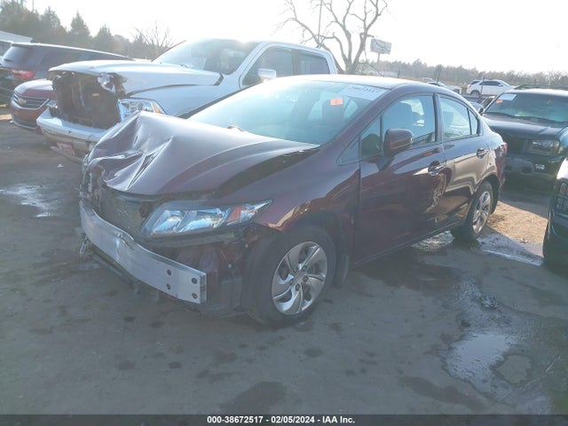 Honda Civic Lx 2015 2HGFB2F58FH518110 Image 2