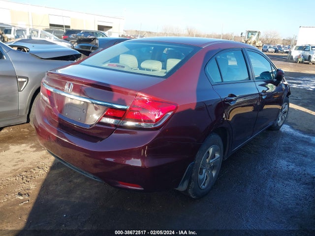 Honda Civic Lx 2015 2HGFB2F58FH518110 Image 4