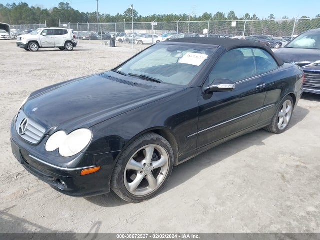 2005 MERCEDES-BENZ CLK 320 VIN: WDBTK65J55F135053