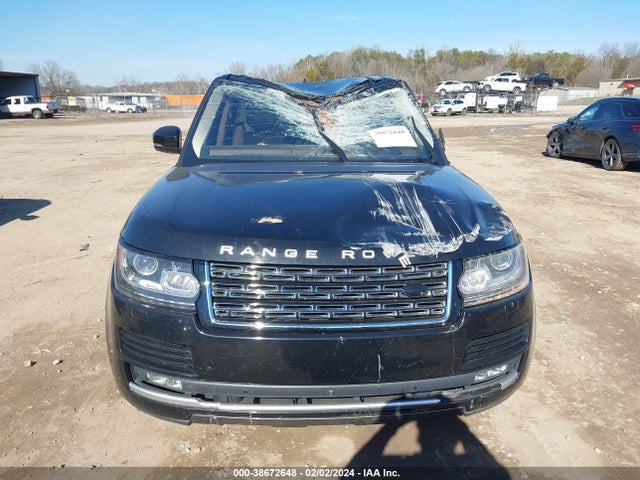 2016 LAND ROVER RANGE ROVER 3.0L V6 TURBOCHARGED DIESEL HSE TD6 VIN: SALGS2KF0GA265732