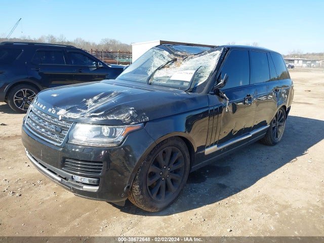 2016 LAND ROVER RANGE ROVER 3.0L V6 TURBOCHARGED DIESEL HSE TD6 VIN: SALGS2KF0GA265732