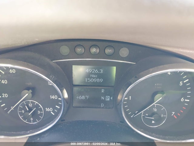 2008 MERCEDES-BENZ R 350 4MATIC VIN: 4JGCB65E08A070436