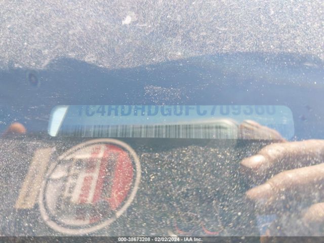1C4RDHDG0FC709360 Dodge DURANGO LIMITED
