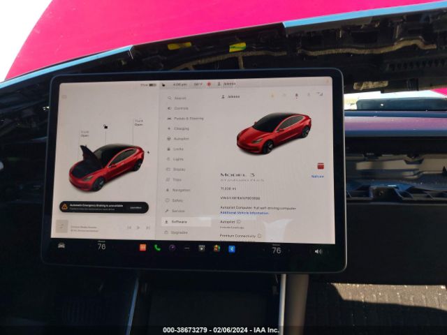 5YJ3E1EA1LF803699 Tesla MODEL 3