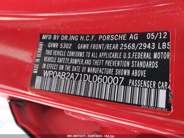 2013 PORSCHE PANAMERA WP0AB2A71DL060007 Photo 8