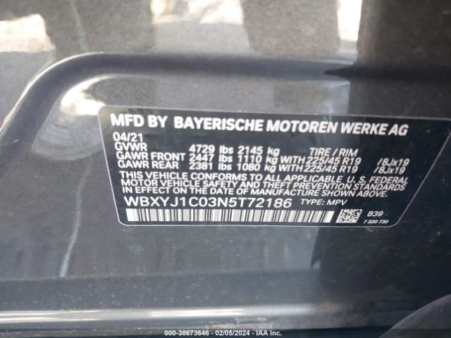 WBXYJ1C03N5T72186 BMW X2 Xdrive28i