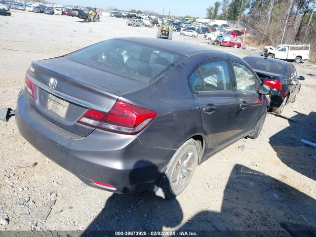 Honda Civic Lx 2015 19XFB2F51FE118397 Image 4