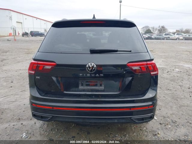 3VVCB7AX3PM075005 Volkswagen Tiguan 2.0t Se R-line Black