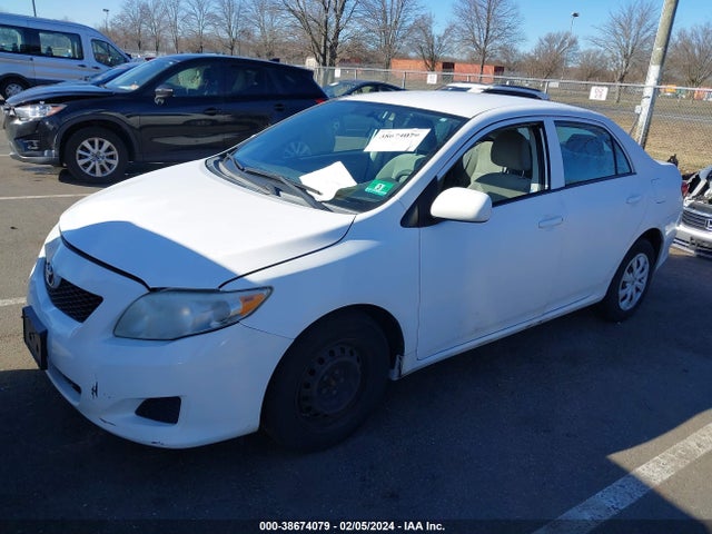 2009 TOYOTA COROLLA LE VIN: 2T1BU40E09C182012