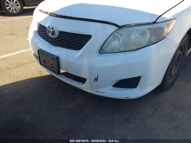 2009 TOYOTA COROLLA LE VIN: 2T1BU40E09C182012