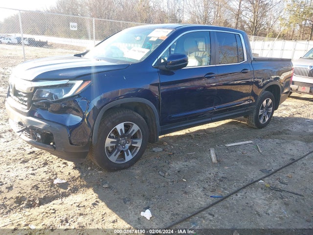 Honda Ridgeline Rtl-t 2019 5FPYK3F60KB032694 Image 2