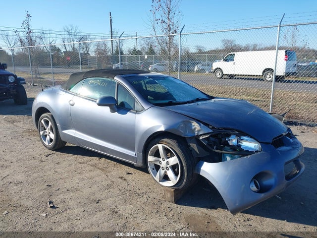 2007 MITSUBISHI ECLIPSE SPYDER GS VIN: 4A3AL25F37E069263