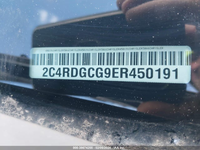Dodge Grand Caravan Sxt 2014 2C4RDGCG9ER450191 Image 9