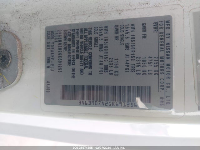 Chevrolet City Express 1lt 2016 3N63M0ZN2GK691256 Image 9