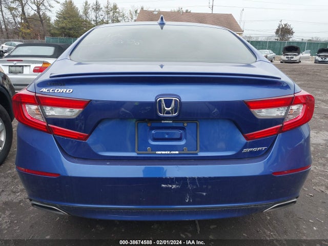 Продажа на аукционе авто 2020 Honda Accord Sport, vin: 1HGCV1F3XLA148257, номер лота: 38674588
