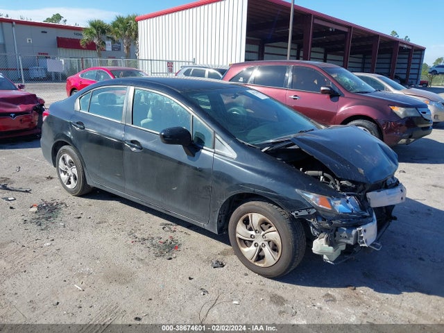 Honda Civic Lx 2014 2HGFB2F53EH533354 Image 1