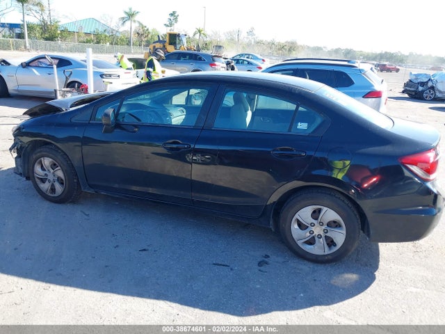Honda Civic Lx 2014 2HGFB2F53EH533354 Image 14