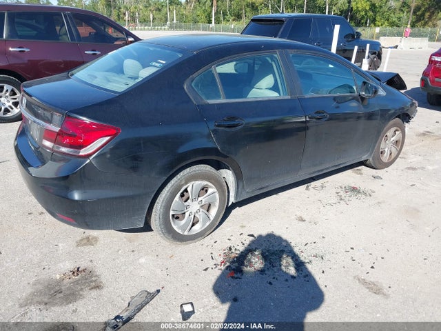 Honda Civic Lx 2014 2HGFB2F53EH533354 Image 4