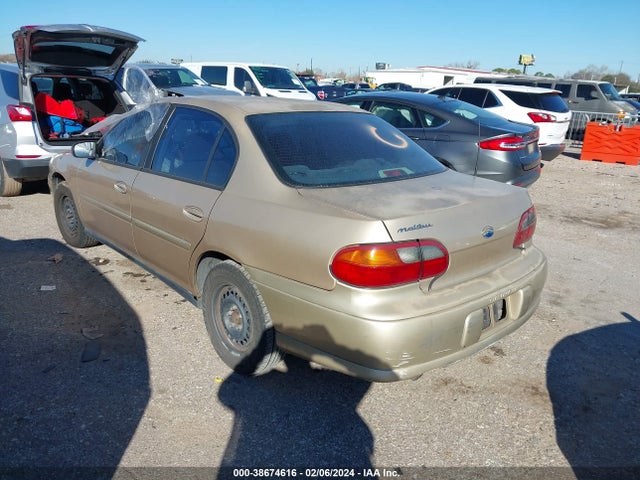 2003 CHEVROLET MALIBU VIN: 1G1ND52J43M612480