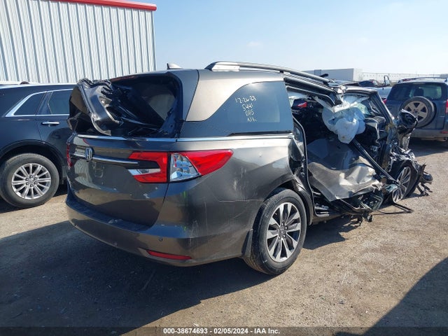 Honda Odyssey Ex-l 2021 5FNRL6H78MB030146 Image 4